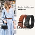 thumbnail image 6 of SENDEFN Women Waist Belt Fashion Ladies Belt with Solid Pin Buckle for Jeans Pants Dress, 6 of 7