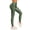 Army Green, variant on Women's Yoga Legging Sports Slim Fit Yoga Pants Nylon High Waisted Glossy Leggings