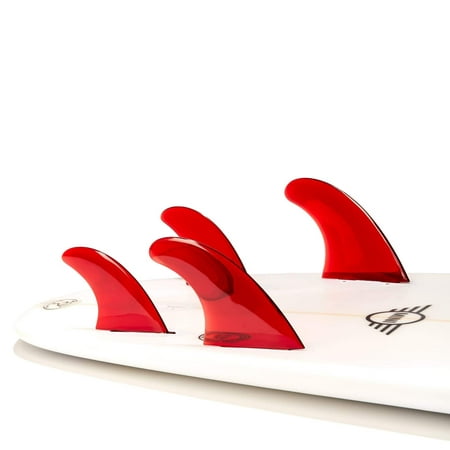 Dorsal Performance Flexrez Core Surfboard Quad Surf Fins (4) FCS Compatible