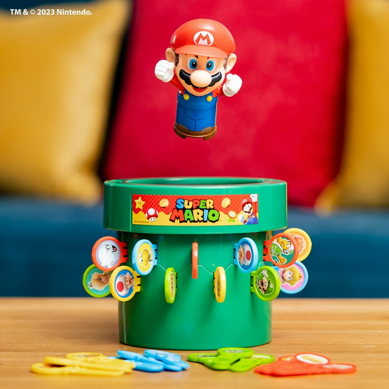 Tomy Pop Up Super Mario 2023 Family and Preschool Board Game for
