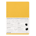 thumbnail image 2 of Stalogy Plain Notebook: 5.8 in. x 8-1/4 in. (Black) A5 half year notebook, 2 of 5