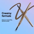 thumbnail image 6 of Almay Brow Pencil, Eyebrow Makeup, Hypoallergenic, 801 Dark Blonde, 6 of 15