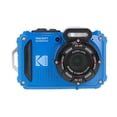 thumbnail image 2 of KODAK PIXPRO WPZ2 Rugged Waterproof Shockproof Dustproof WiFi Digital Vlogging Camera 16MP (Blue) Bundle With 64GB Memory Card + Vlogger Tripod + Bag + Cleaning Kit + More Accessories, 2 of 5