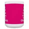 thumbnail image 3 of ThisWear Grandmother Gift Keep Calm I'm Going to be a Grandma Coffee Mug Coffee Mug Pink, 3 of 4