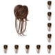 thumbnail image 2 of Seitruly Extensión de cola de caballo multiusos y de moda de fibra para mujer, cabello rizado, peluca de moño para mujer, fácil de usar 4/30 4/30 10Conjunto, 2 of 6