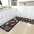 thumbnail image 2 of Farmhouse Kitchen Mats for Floor 2 Piece, Black Kitchen Rugs Set, Animals Cushioned Anti Fatigue Mats for Kitchen Floor Mat, Vinyl Cartoon Kitchen Rug and Mats Non Skid Waterproof, 2 of 6