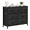 Black wood grain/7BC/39.37 x 31.50 x 11.81 inch, variant on Alvantor 7/8/9-Dresser, Dresser for Bedroom Organizer Storage, Fabric Storage Tower with Sturdy Steel Frame, Wooden Top & Easy Pull Fabric Bins, Dresser for Living Room Entryway Clothes Organization