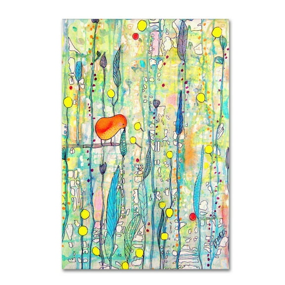 Trademark Fine Art Sylvie Demers Grandir Canvas Wall Art - 12x19