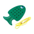 thumbnail image 4 of Juguetes para enhebrar cordones, material didáctico, juguetes Montessori de aprendizaje temprano, habilidades motoras finas, rompecabezas educativo de Verde Hugo Enhebrado de cordones, 4 of 10