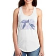 thumbnail image 1 of Cute Turtles Watercolor Racerback Tank Women -Jennifer Paxton Parker Designs, Female x-Small, 1 of 4