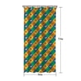 thumbnail image 5 of Colorful Checkered Dinosaurs Pattern Shower Curtain 36"x72" ,Bathroom Decorative Shower Curtains Set with 12 Hooks,Modern Waterproof Washable Shower Curtain, 5 of 6