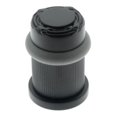 thumbnail image 1 of Idh by St. Simons 13092-10B Solid Brass Ribbon & Reed Bullet Door Bumper Door Stop, Oil-Rubbed Bronze, 1 of 1
