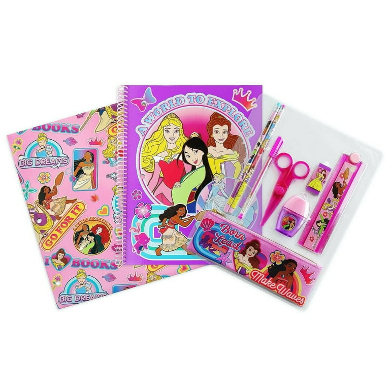 [Disney Store] Aurora Zip-Up Stationery Kit - Back to School Item - New