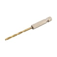 thumbnail image 6 of 1pc HSS High Speed Steel Titanium Coated Drill Bit 1/4 Hex Shank 1.5mm-6.5mm, 6 of 14