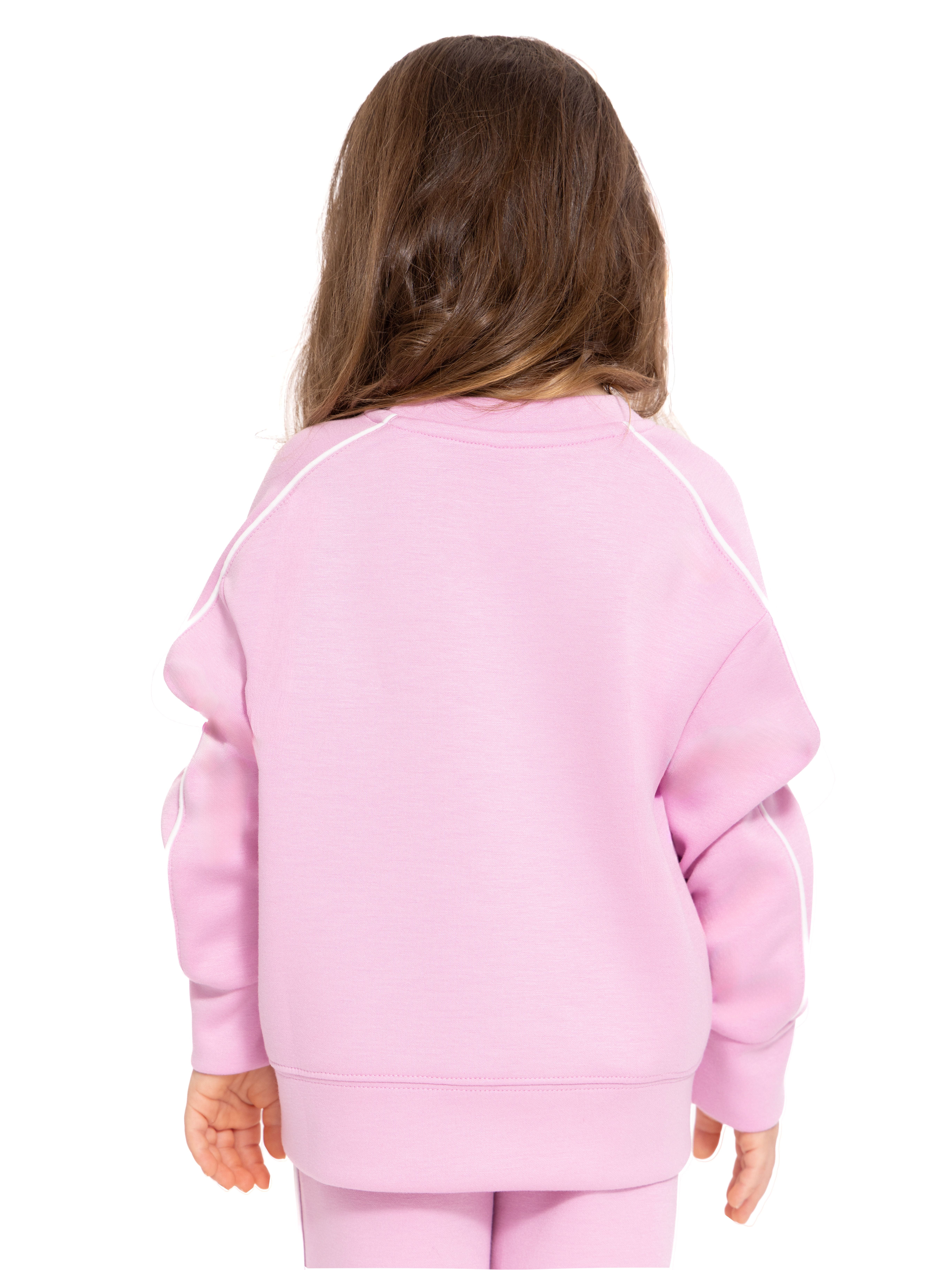 Minnie Mouse Toddler & Big Girls Active Graphic Sweatshirt with Long Sleeves, Sizes 12M-12