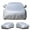 Hatchback, variant on Car Cover Waterproof All Weather, Thickened Hail Protection Car Cover, 5-Layer Padded Anti-Hail Car Covers, Snowproof, Windproof, UV & Sun Protection Fits Hatchback, Sedan, SUV&MPV
