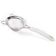 thumbnail image 1 of CAROOTU Fine Mesh Stainless Steel Strainer Splatter Screen Kitchen Supply Sifter Colanders, 1 of 7