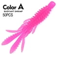 thumbnail image 1 of Floating Shrimp Lure Silicone Shrimp Lure Reverse Fishing Crank Hook False Bait Pink, 1 of 10