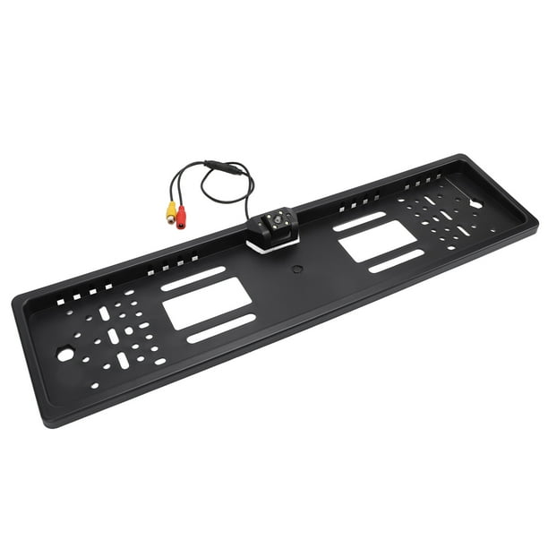 Cámara De Visión Trasera De Coche, CCD De Visión Nocturna De 12V CCD AHD, Cámara De Respaldo Con Marco De Matrícula De Larga Duración Para MPV Para RV