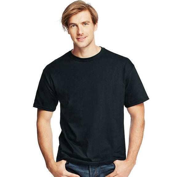 Hanes - Essential-T T-Shirt - 5280, Black, 4X, Pack Of 5, Hanes Mens T-Shirts