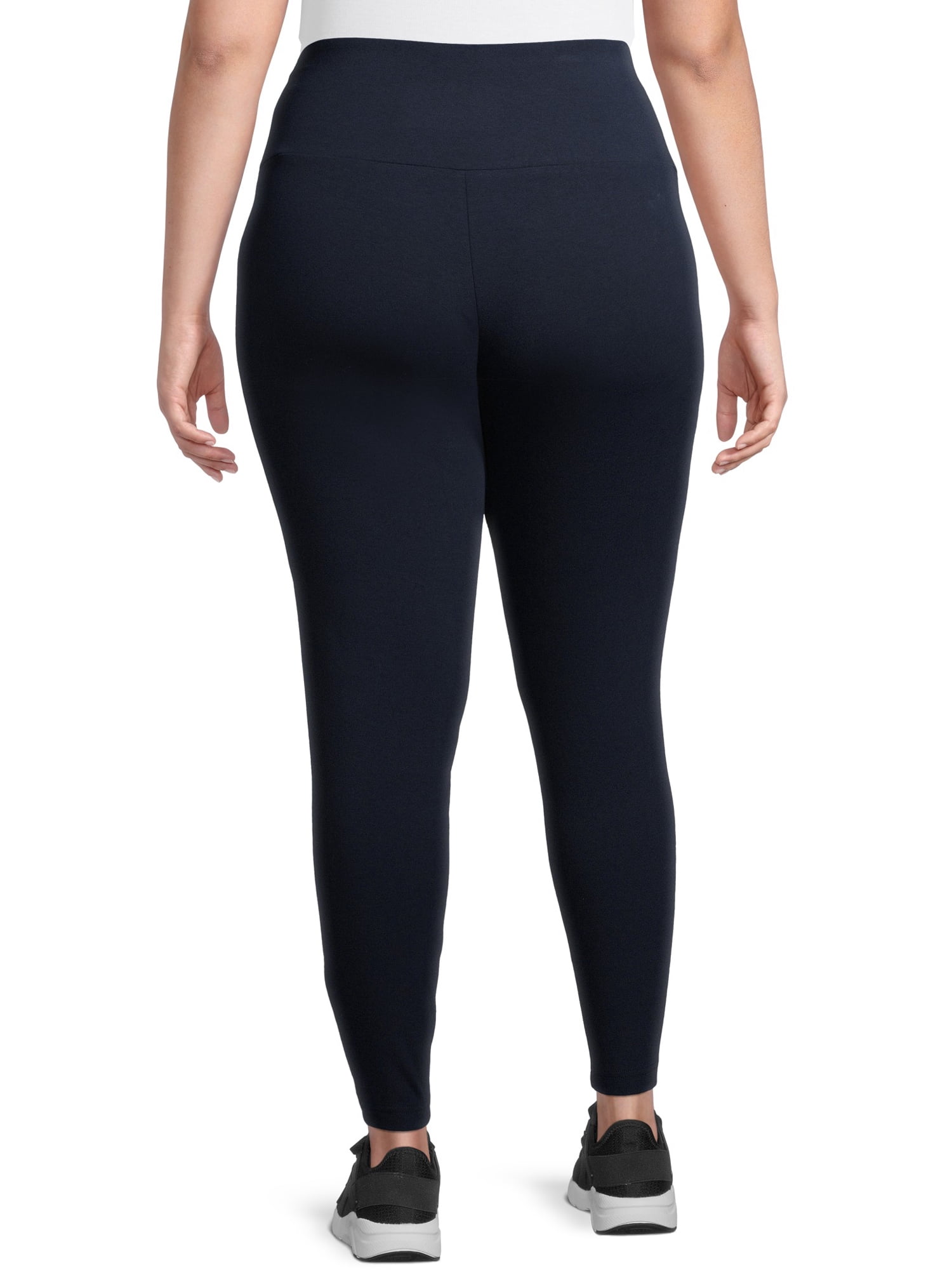 Terra & Sky Women's Plus Size Leggings, 2-Pack