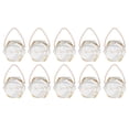 thumbnail image 1 of 10 Set Candy Boxes Bags Hexagonal Chocolate Gift Boxes with Ropes for Wedding SuppliesMarble, 1 of 7