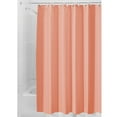 thumbnail image 1 of InterDesign Waterproof Fabric Shower Curtain Liner, Standard 72" x 72", Coral, 1 of 5