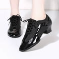 thumbnail image 5 of zapatos de baile latino para mujer a la moda, suela suave, zapatos profesionales de Jazz Tango para bailar, zapatillas de interior para mujer, salón de baile, 5 of 5