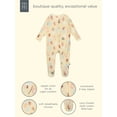 thumbnail image 6 of Modern Moments by Gerber Baby Neutral Viscose Easter Two-Way Zip Sleep 'N Play Footed Pajamas, Sizes Newborn - 6/9 Months, 6 of 7