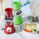 thumbnail image 1 of Cuchillas cortadoras de verduras multifuncionales, verde, 1 of 2