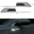 thumbnail image 1 of Car Reflective Strip Door Warning Reflector Carbon Fiber Universal Luminous Stickers Decals, 1 of 6