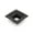 Matte Black, variant on Schaub And Company 440-MB Finestrino 1-1/4" Center To Center Modern Fluted Open Square