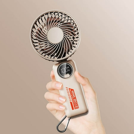 

Oktoberfest Men Mini Hand Fan Handheld Small Fan Hand Portable Lash Mini Outdoor Mobile Power Two In One for Women Beach Party Dormitory Gift