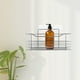 thumbnail image 5 of GOOHOCHY Estante de ducha de pared, cesta para baño, sin perforaciones, estante de almacenamiento para ducha de pared, 5 of 8
