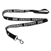 "Emotional Support Dog" Nylon/Cotton Woven 4' Leash