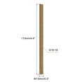 thumbnail image 2 of Uxcell 40pcs Fully Threaded Rods 5/16 x 4-1/2 Inch for Mounting Assembly Fastening, Colorful Zinc, 2 of 5