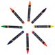 thumbnail image 5 of Color Swell Packs a Granel de Crayolas Neón 4 Cajas de 8 Crayolas Neón Grandes (32 en Total), 5 of 7
