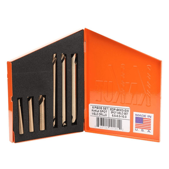 KnKut KnKut 6 Piece Spot-Weld Drill Set