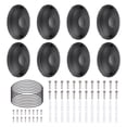 thumbnail image 1 of Garage Door Sensor, Wireless Single Infrared Gate Beam Sensor Photoelectric Anti-Theft Alarm, Photocell Detector for Window Balcony Automatic Swing Sliding Gate Opener, 4 Set, 1 of 6