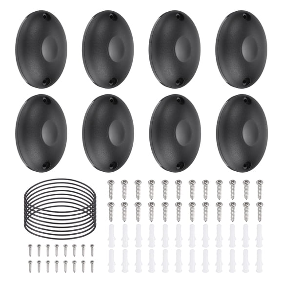 Garage Door Sensor, Wireless Single Infrared Gate Beam Sensor Photoelectric Anti-Theft Alarm, Photocell Detector for Window Balcony Automatic Swing Sliding Gate Opener, 4 Set