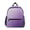 Purple, variant on Purple Rugby Ball Design Backpack for Girls/Boys with Name Tag—Front-closure buttons for ages 3–8year