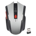 thumbnail image 2 of wirelessly Game Mouse, Ergonomic Computer Mouse for Gaming, Laptop Optical Mouse 2.4GHz 6 Keys DPI Adjustable Black White, 2 of 8