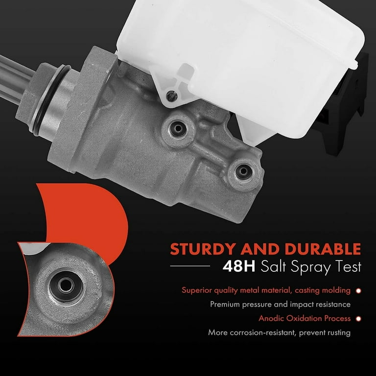 A-Premium Brake Master Cylinder with Reservoir and Cap