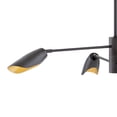 thumbnail image 4 of Fredrick Ramond Lighting - Bowery-24W 4 LED Medium Chandelier in Modern, 4 of 7