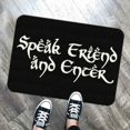 thumbnail image 3 of Tapete Decorativo Speak de 70x50 Cm Black Elitemat Decorativo, 3 of 3