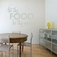 thumbnail image 4 of Let Thy Food Be Thy Medicine Kitchen Wall Art Cooking Quote Decal, 4 of 4