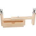 thumbnail image 1 of KONTONTY 1Set Brown Wooden Weaving Bracket Kit for DIY Bracelet Making and Home Use, 1 of 4