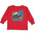 thumbnail image 3 of Inktastic 3rd Birthday Monster Truck Boys Long Sleeve Toddler T-Shirt, 3 of 5