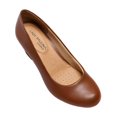 thumbnail image 5 of Zapatos Mujer lisos plataforma baja tipo piel Casual/Formal cafe 25 Incógnita 040DD5, 5 of 5