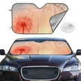 thumbnail image 2 of Fotbe The Sunset of Dandelion Car Windshield Sunshade | Sun Visor Protector Front Window Shade, Keeps Out UV Rays, Keeps Your Vehicle Cool-Medium, 2 of 7